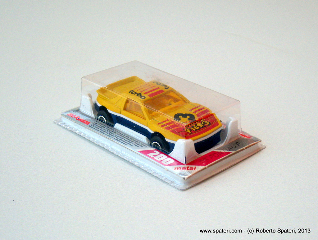 Majorette Pontiac Fiero (n.206)